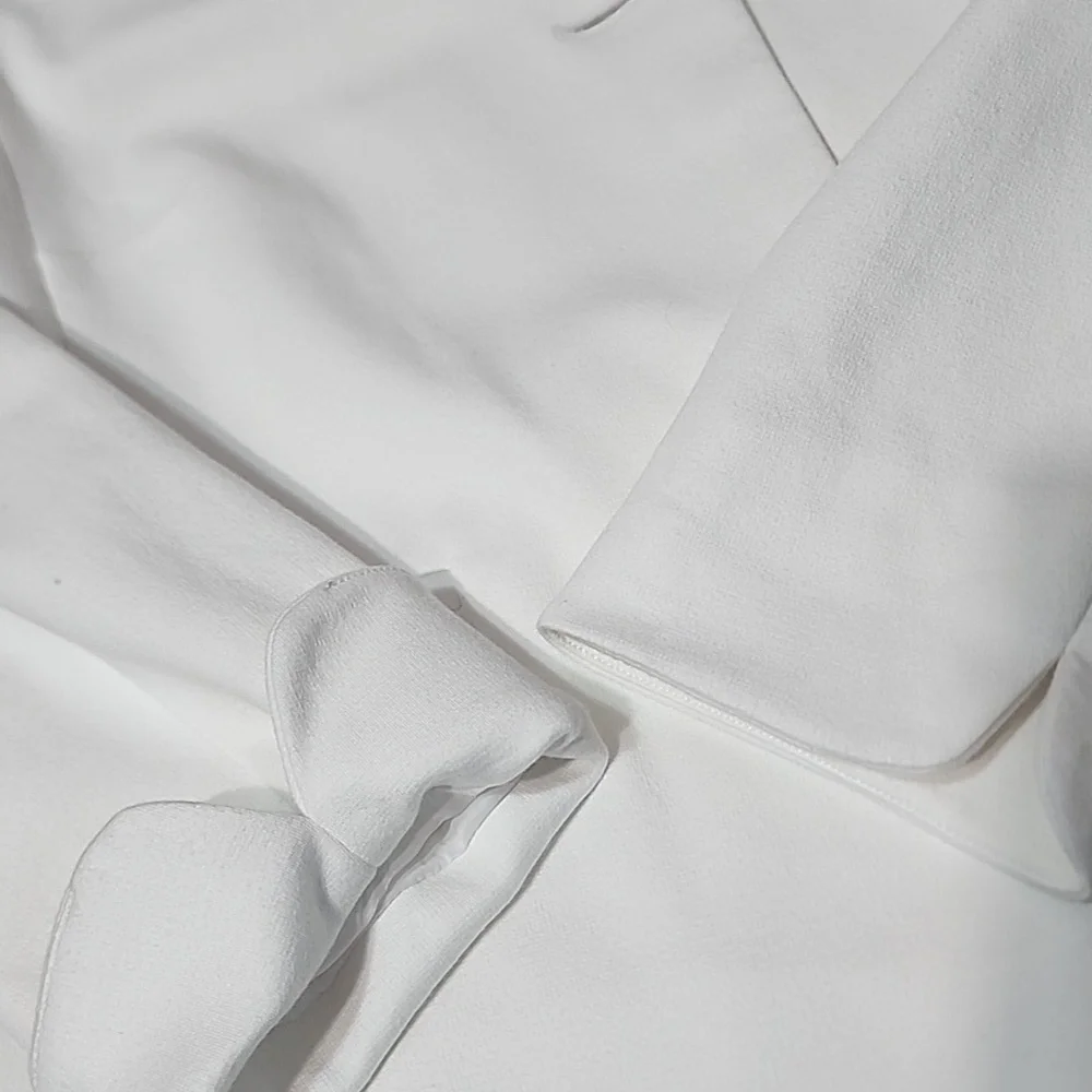 Talbots Elegant White Women's Jacket. M - Picture 10 of 11
